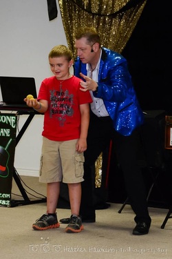Great business for kids presented by Allen kids magician Kendal Kane makes your child's birthday unforgettable