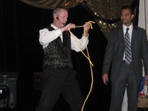 Everyone has fun and laughter with comedy close up magician in Dallas / Fort Worth at corporate events and parties