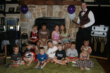 Unique magician parties for kids help make birthday party memories 