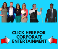 corporate party entertainment walk around magic close up magic strolling magic shows magic shows for holiday parties