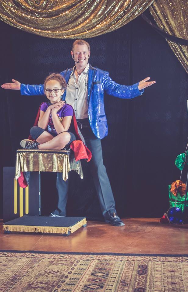 Everyone has fun and laughter with comedy magician in Fairview